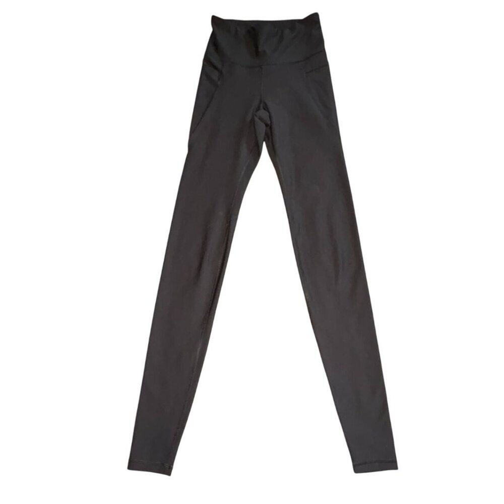 Old Navy Active Elevate Leggings With Pockets-Brown-Small-GUC